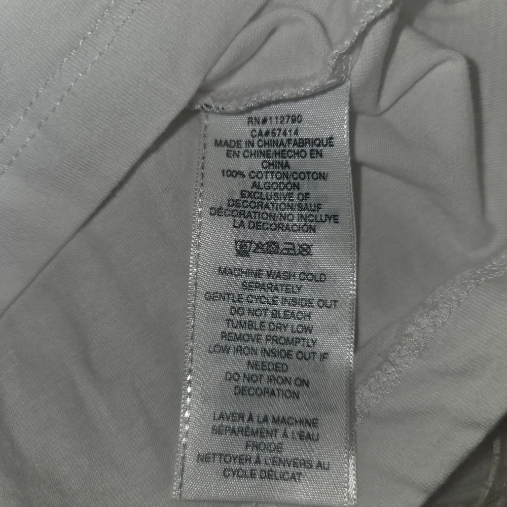 NWOT True Religion Men’s White Logo Graphic T-Shirt, SIZE L